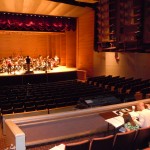 Recording session for "Concierto Ibérico" at the Rialto Center for the Arts (October 2010)
